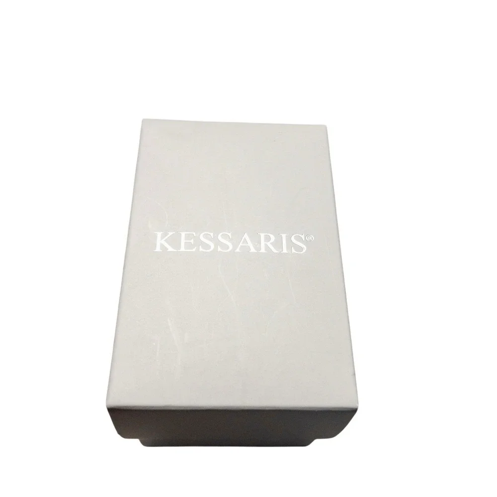 NIB Kessaris Womens 34mm Brown Watch Leather‎ Band